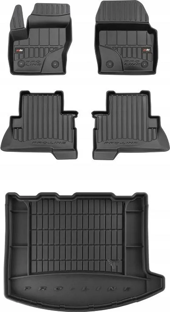 Set Tappetini Gomma 3D Su Misura Ford Escape 2013-2019 - Qualità ZW