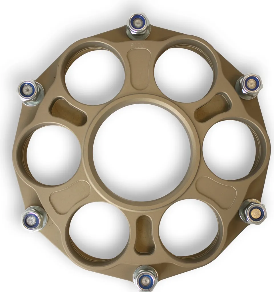 Porte-pignon adaptable AFAM DUCATI PCD3 avec kit de visserie complet