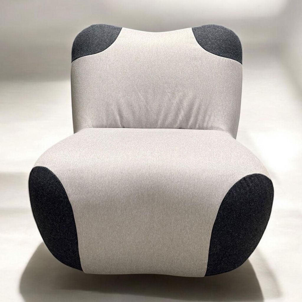 A studio shot of a chair.