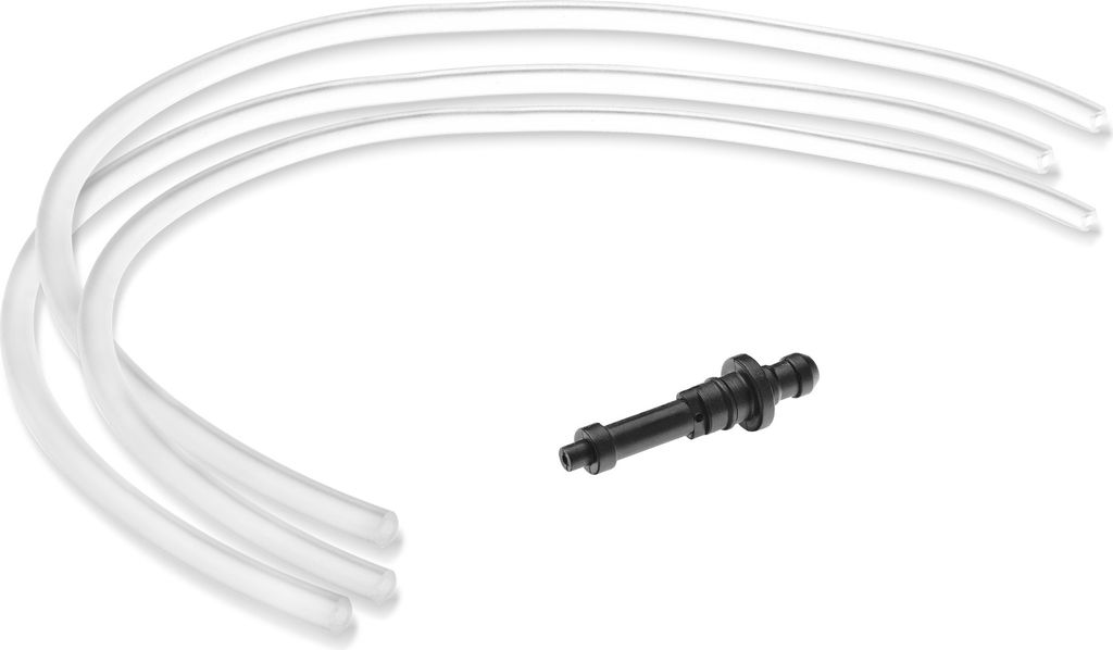 3x Milchschlauch passend für Jura Aufschäumdüsen +1x Anschlussnippel