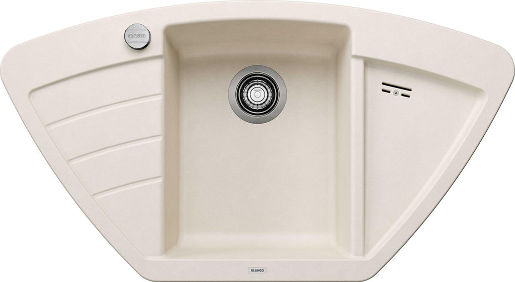 Spüle Blanco ZIA 9 E 930 510 mm softweiß 527211 Produktbild 
