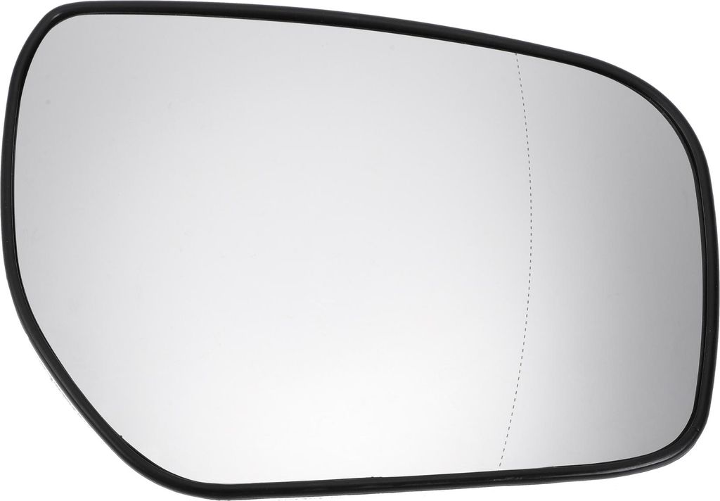 Auto-Rückspiegelglas rechts mit Heizung und weißem Glas für Renault Koleos 2008-2011 mit Rückenplatte asphärisch