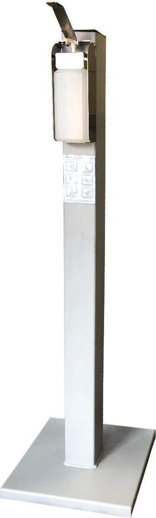 Hand Desinfektionsstation Säule Desinfektionsspender Mobile Desinfektionsmittelstation 7