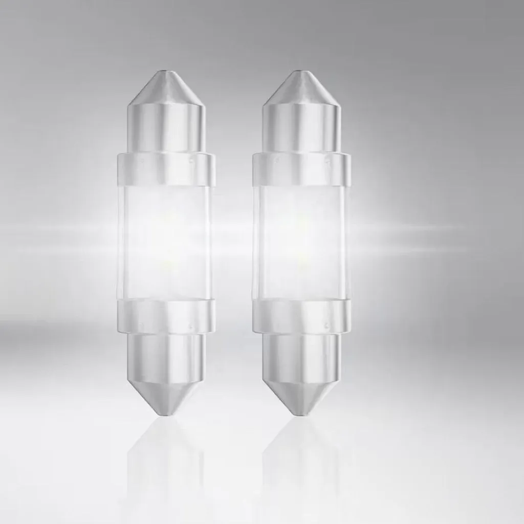 LED C5W Osram Homologuée Route 12V Longue Durée Pack de 2 Sofittes Pro