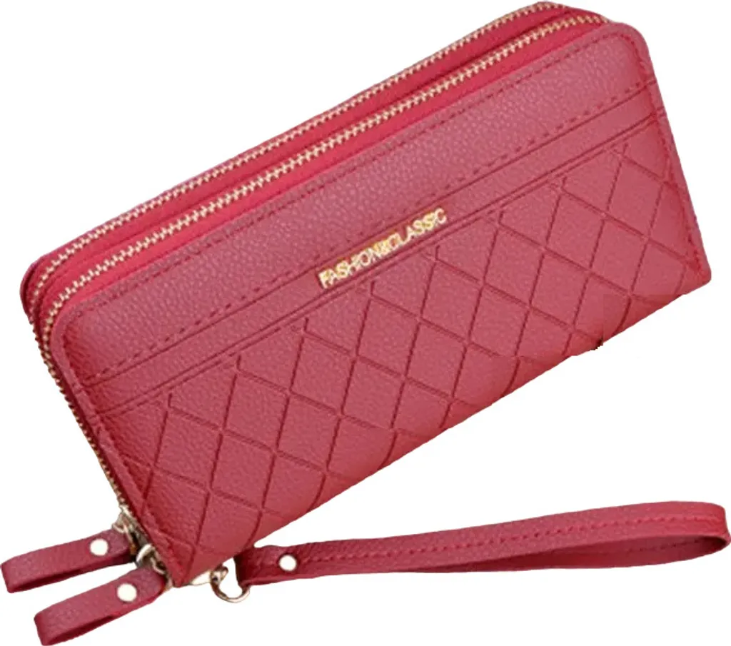 Portafoglio Kayla da Donna Bordo - Elegante e Spazioso KP25297