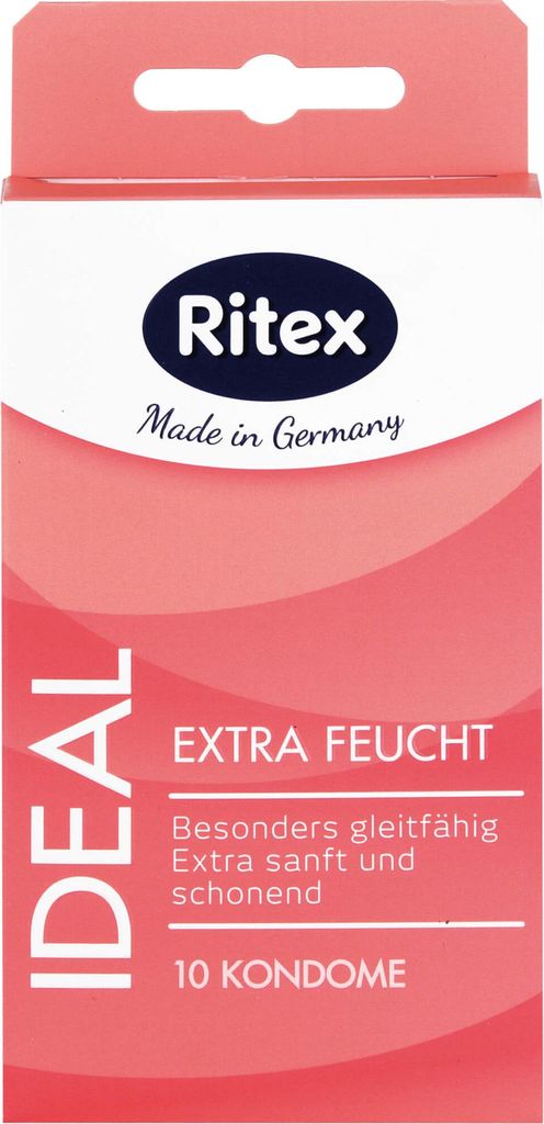 Ritex Ideal extra feuchte Kondome, 10 St. Kondome Produktbild 
