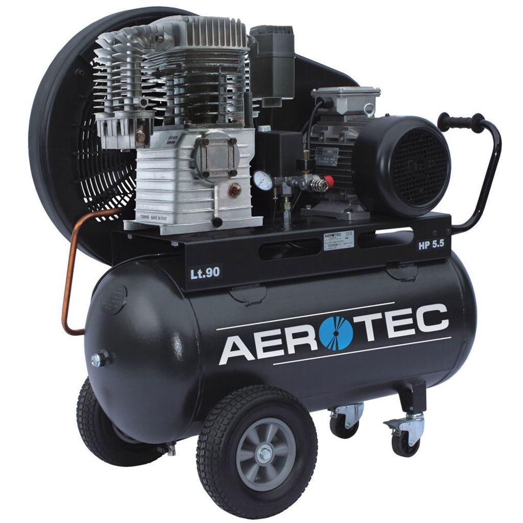 pro Sales Kompressor Aerotec 780-90 780l / 520l / 90l / 10bar / 4,0kW / fahrbar / 400V - 2010184