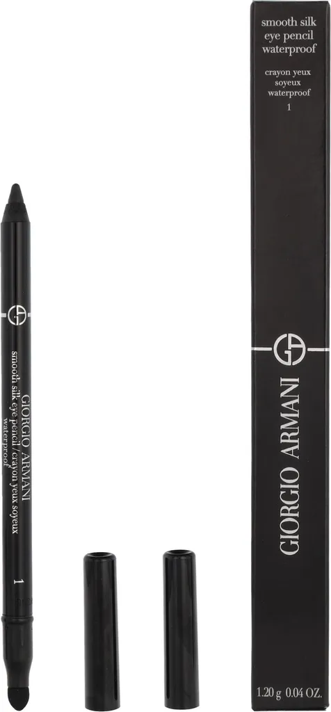 Crayon Yeux Waterproof Armani Smooth Silk 01 Black pour Regard Intense