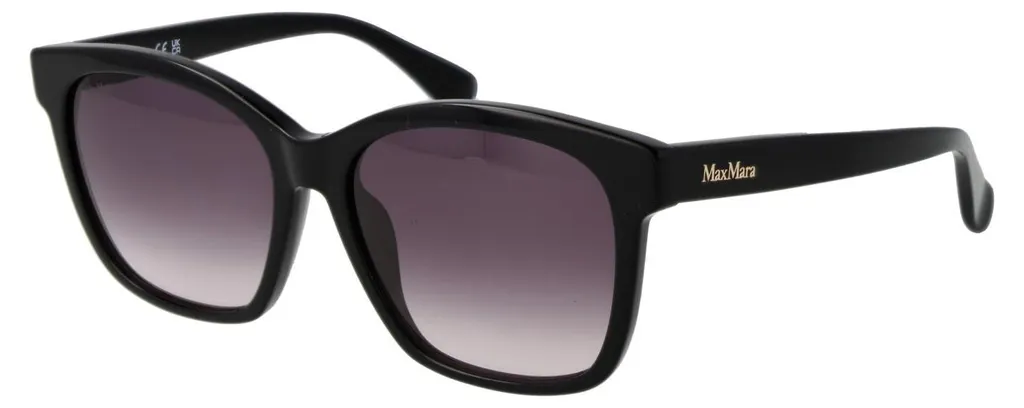Lunettes Max Mara MM0042 : Confort Optique et Protection UV Noires
