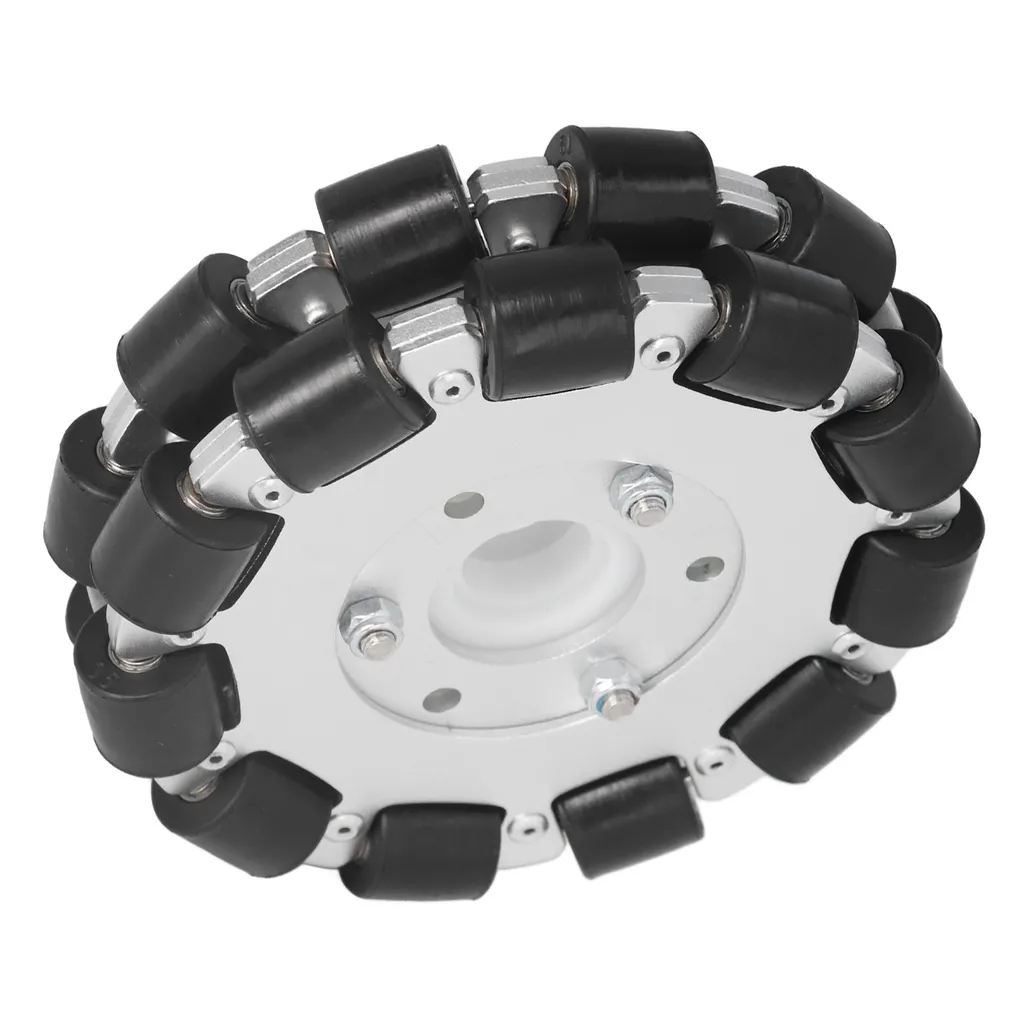 Roue multidirectionnelle Omni double 127mm pour châssis de robot
