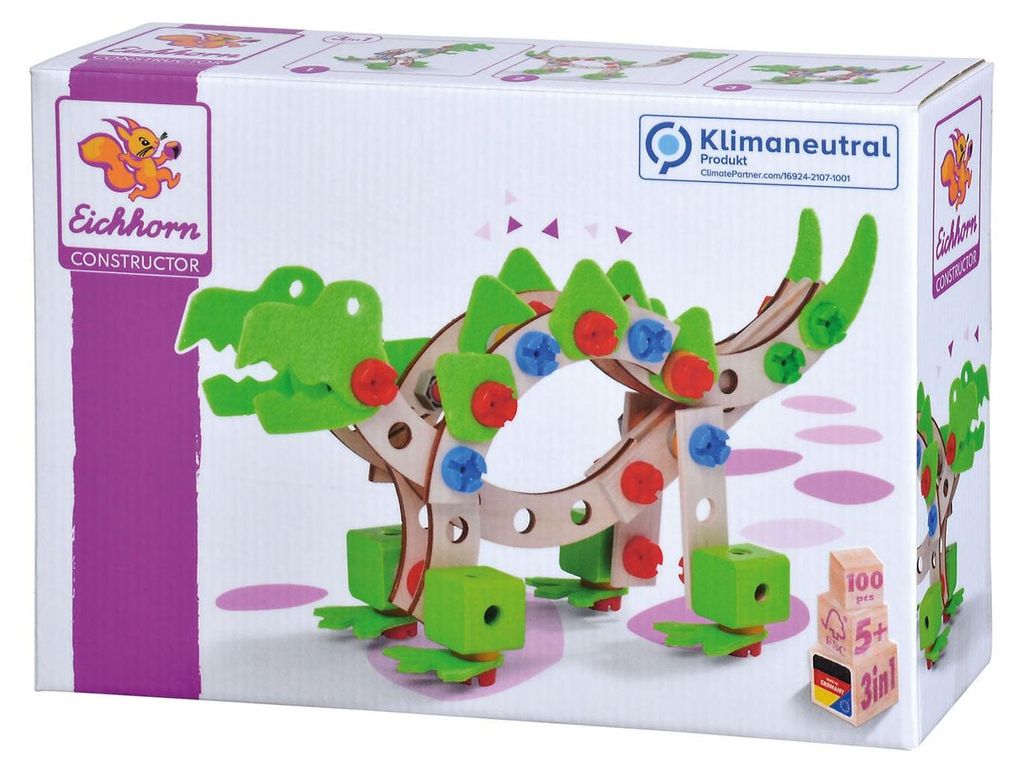 Eichhorn Constructor Dinosaurus, 100dlg, Image du produit 