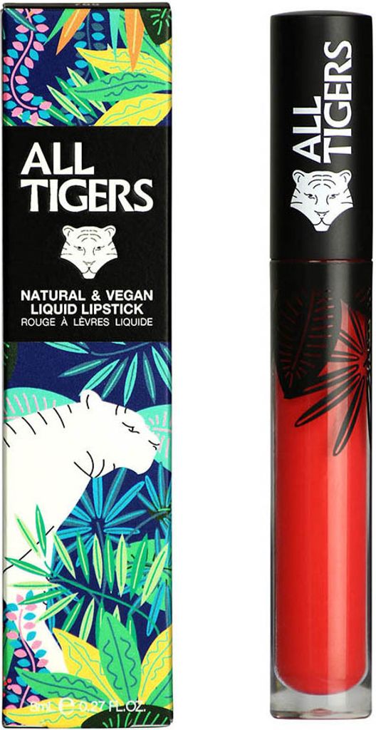 All Tigers, Natural & Vegan, Natural, Matte, Lip Gloss, Produktbild 
