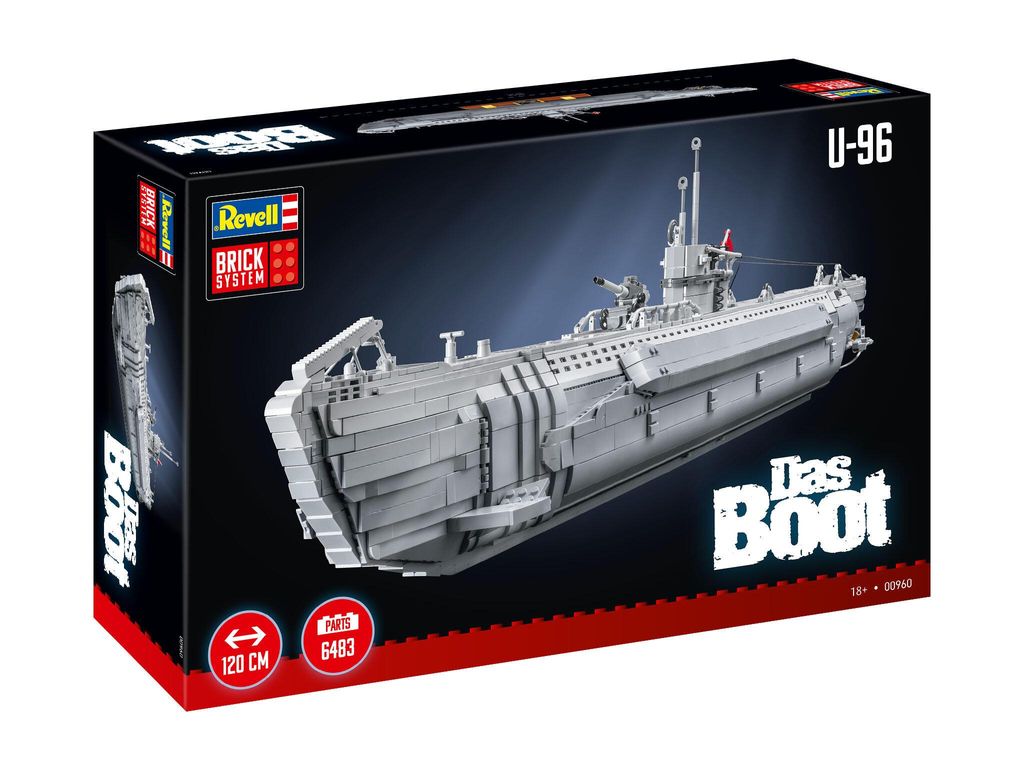Revell U-boot "Das Boot" - Bouwsysteem Productafbeelding 