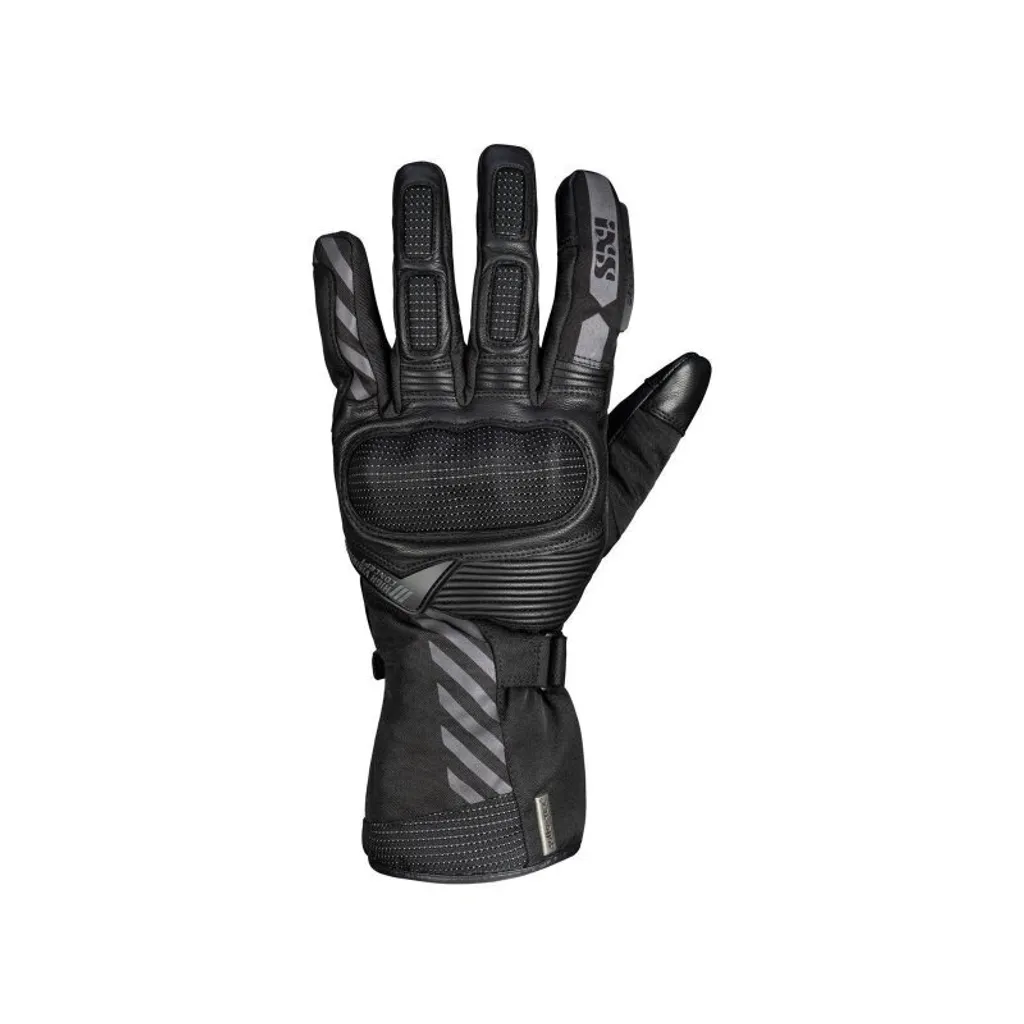 Gants moto 4XL Glasgow-ST 2.0 Noir - Membrane étanche et respirante
