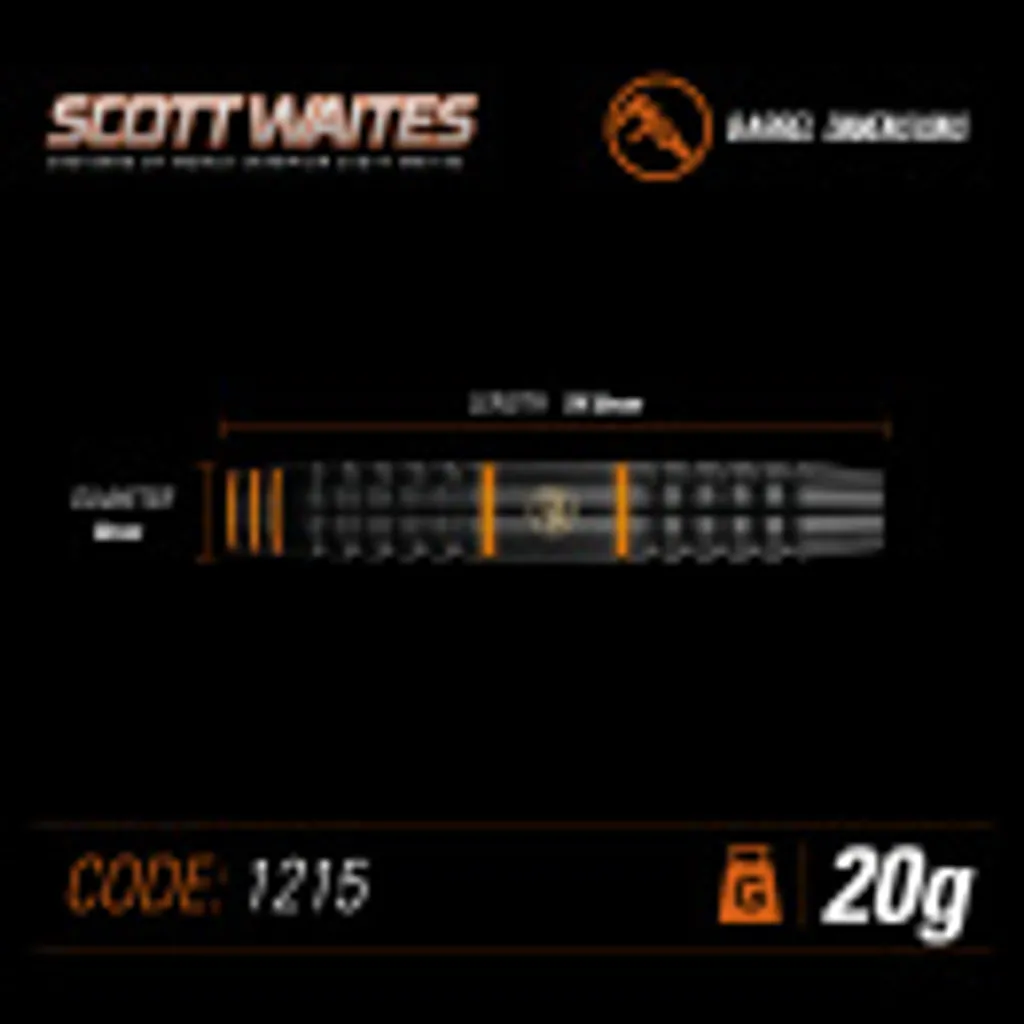 Fléchettes Winmau Scott Waites Conversion Set 18g pour cibles souples
