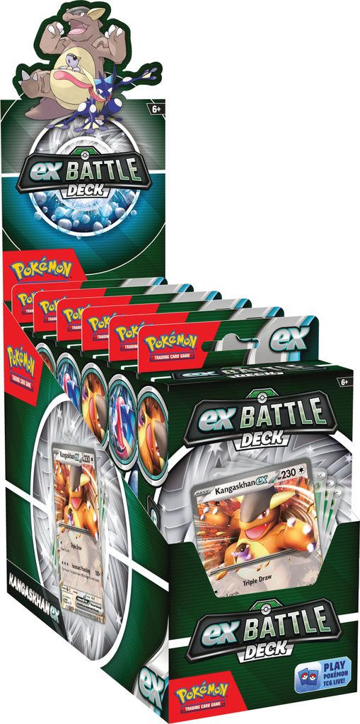 Pokémon TCG: ex Kampf-Deck - Kangaskhan & Greninja Produktbild 