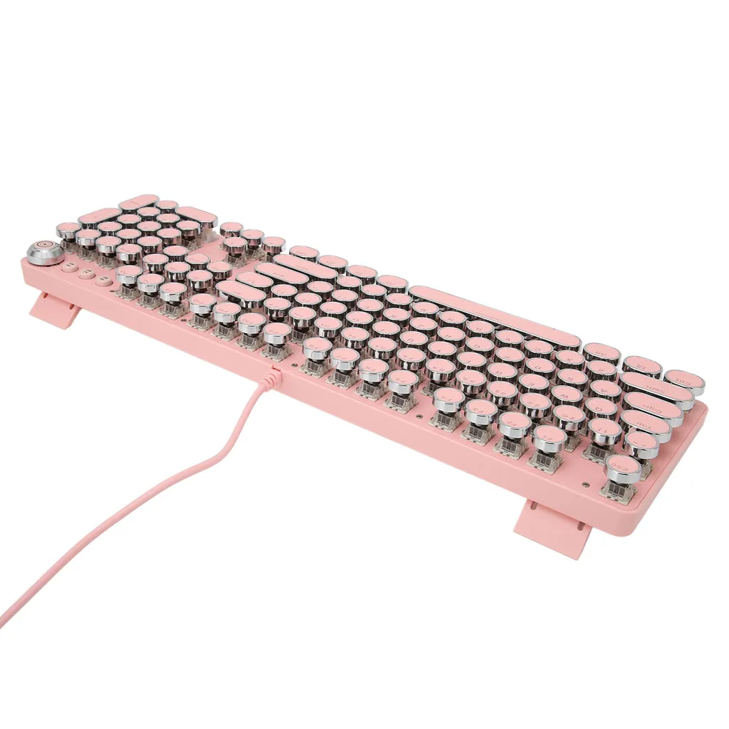 Clavier gamer mécanique bicolore haute performance à 104 touches pro