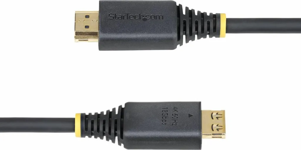 Cavo HDMI 4K Startech HDMI2-CABLE-GRIP-3F con Connettori a Pressione