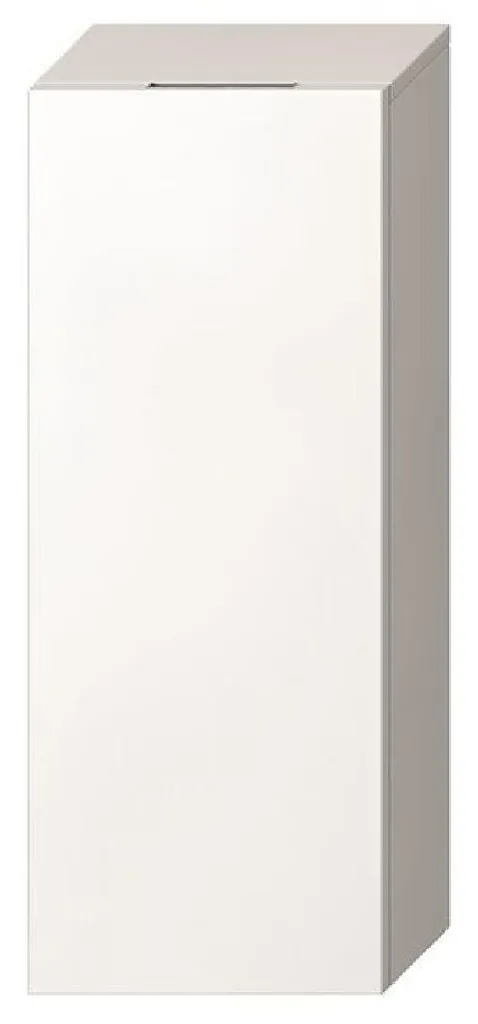 Meuble haut de salle de bain porte gauche Jika Cubito blanc $32	imes81$ cm
