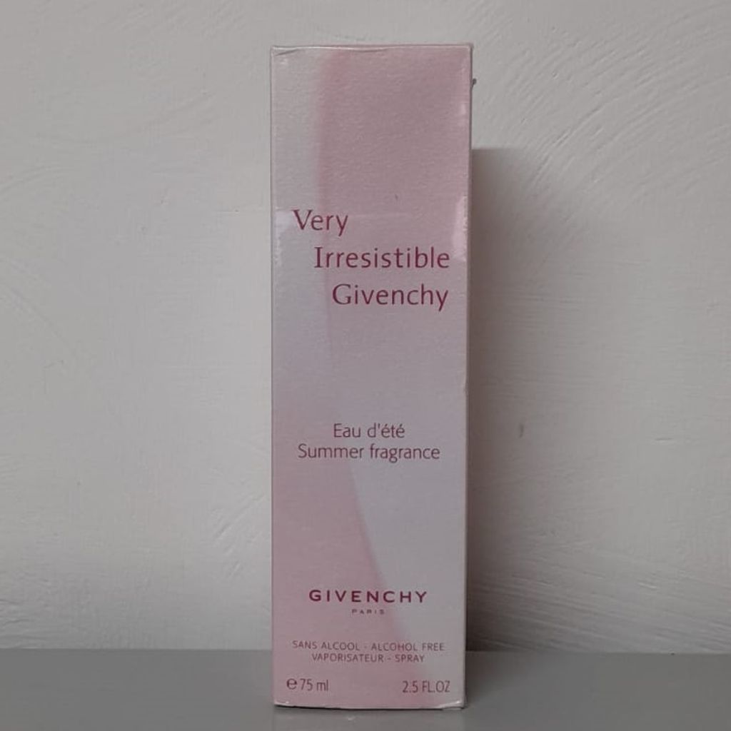 Givenchy VERY IRRESISTIBLE Eau d’été 75ml Vapo – Alcohol Free