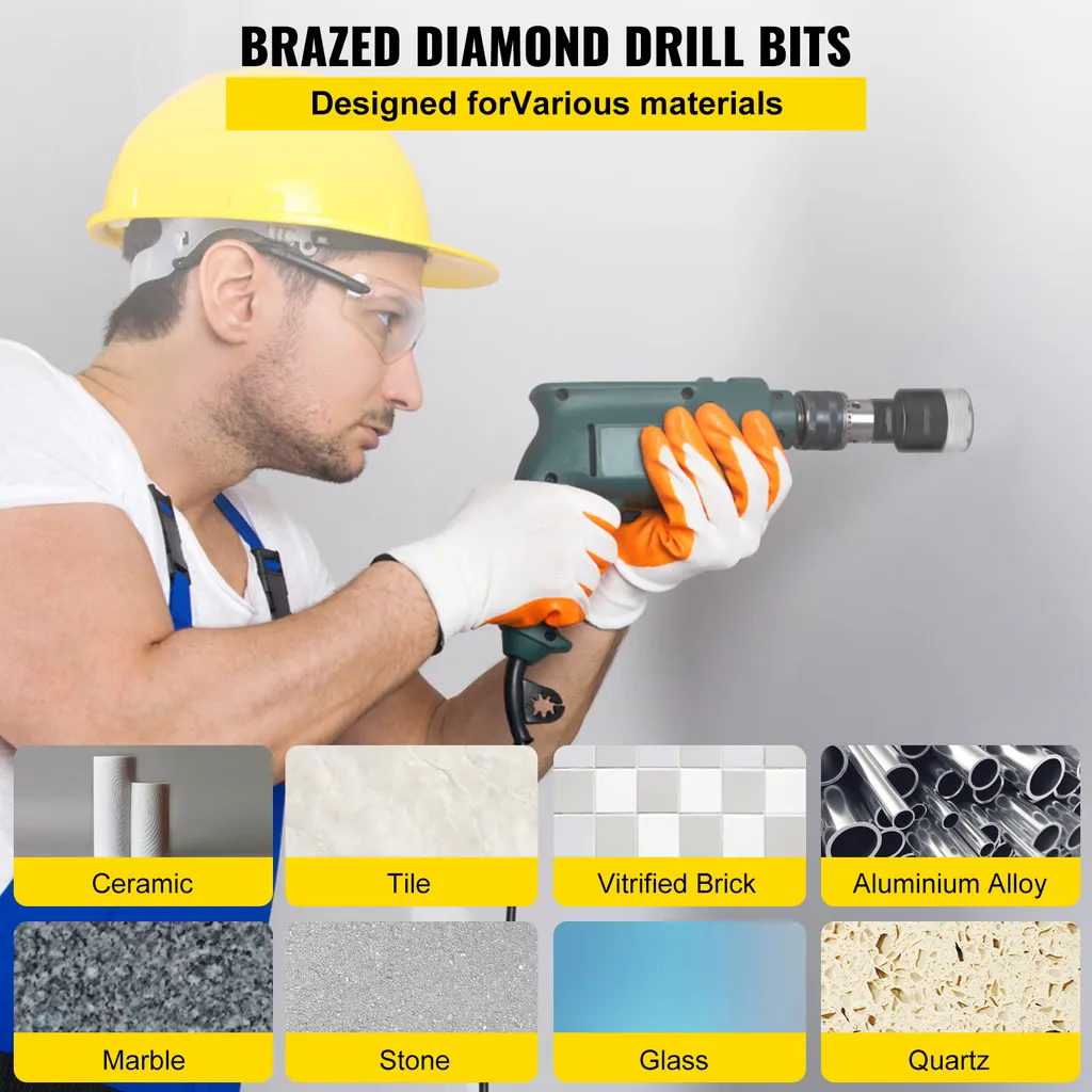 VEVOR 6 Pezzi Seghe a Tazza Diamantate: Il Miglior Prezzo/Qualità - 2