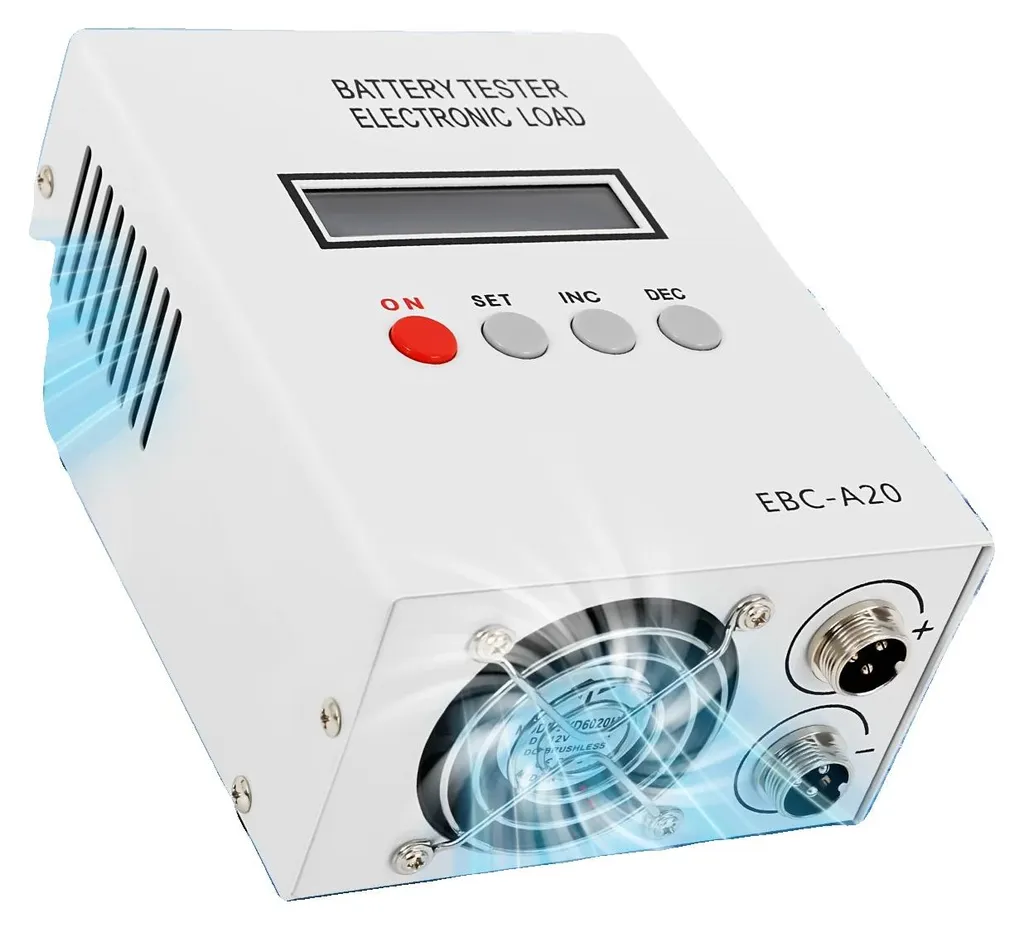 Analyseur de batterie 85W avec courant de décharge 20A et charge 5A