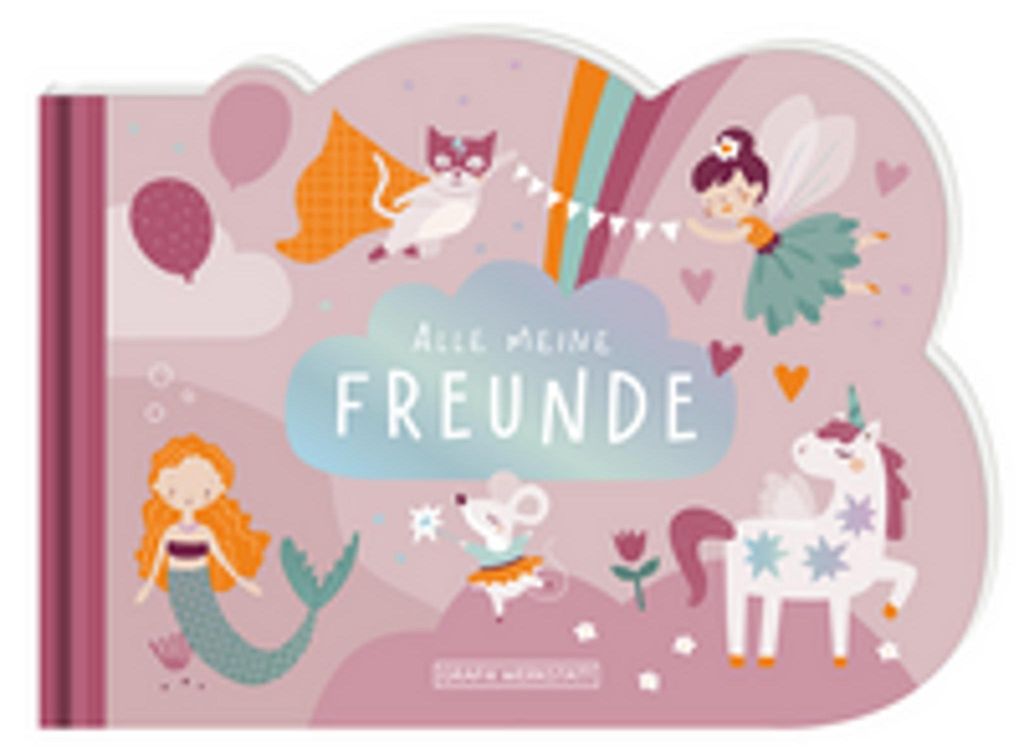 Grafik Werkstatt Freundebuch Fee, Freundschaftsbuch Mädchen, 76 Seiten, 23 x 17 cm