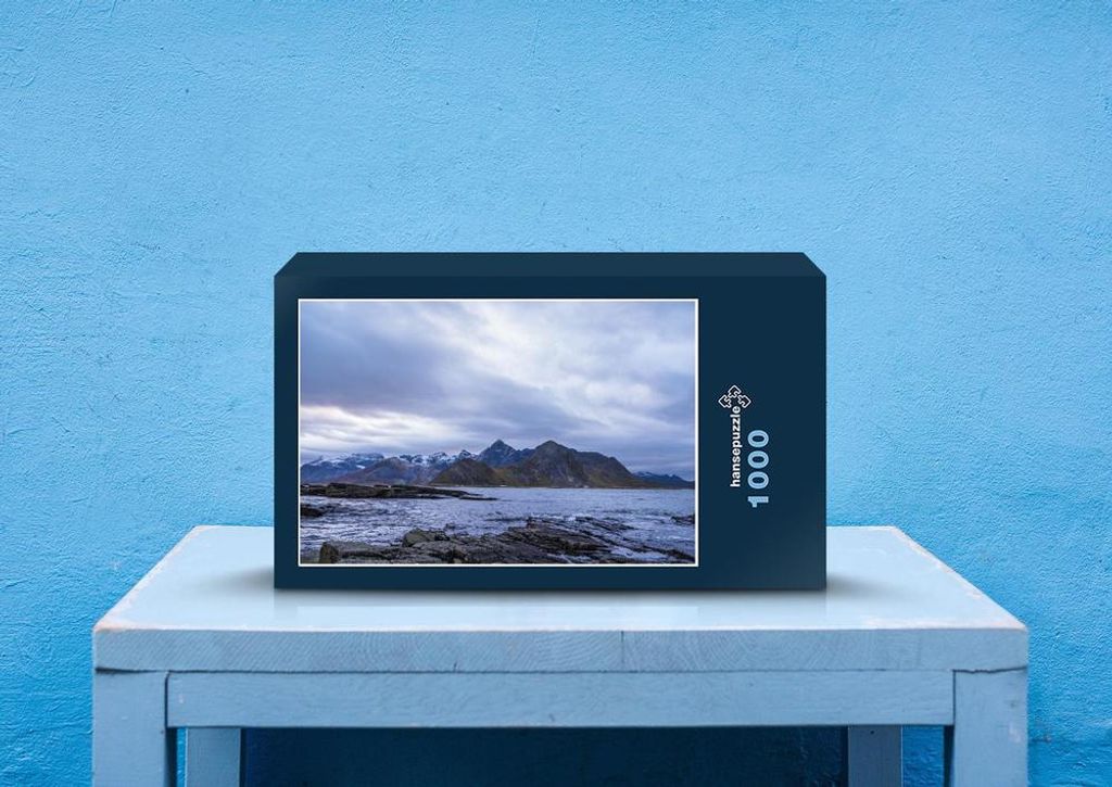 hansepuzzle 44189 - Wolken Puzzle, 1000 Teile, Natur, 60,0 x 46,0cm mit hochwertiger Aufbewahrung, Kartonbox und wiederverschließbarem Beutel