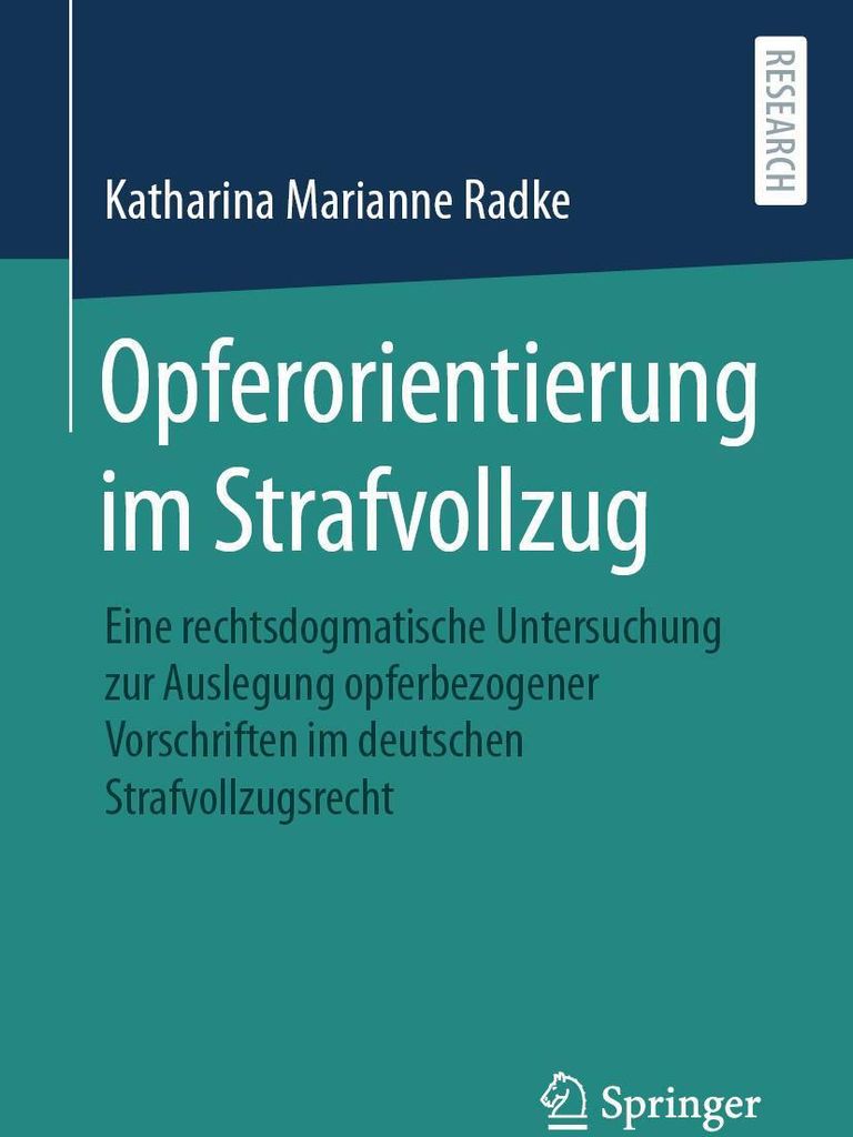 Opferorientierung im Strafvollzug