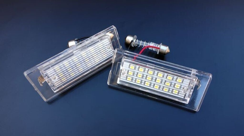 2x LED PREMIUM Kennzeichenbeleuchtung SMD für BMW X5 E53 / X3 E83