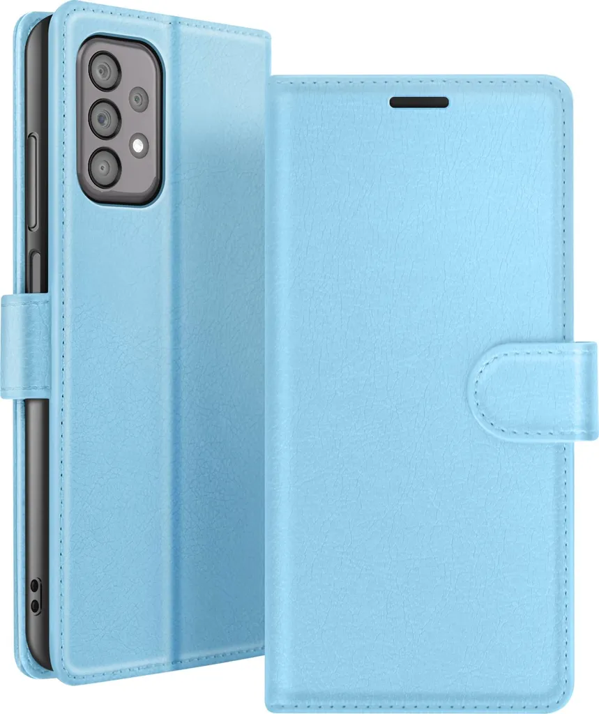 Cover Zanaé Portafoglio Galaxy A23 5G Blu Chiaro - Stile e Protezione