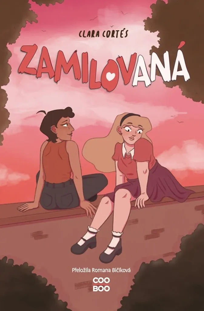 Livre illustré Zamilovaná Clara Cortés, édition brochée 17x24cm