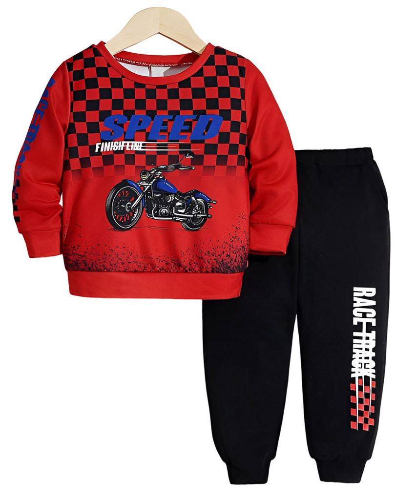 Trainingsanzug Größe 110 - Motorrad/Speed Ziellinie