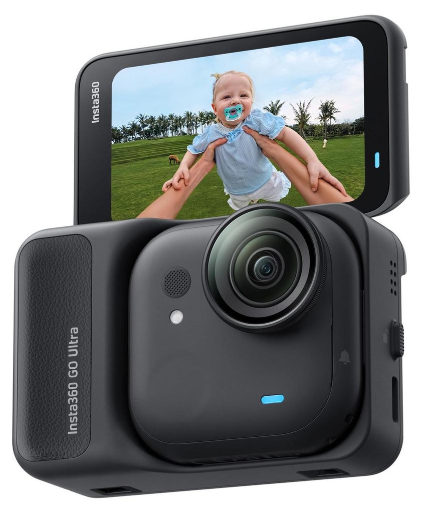Insta360 GO Ultra Standard Black, 4K Ultra HD, 240 fps, Produktbild 