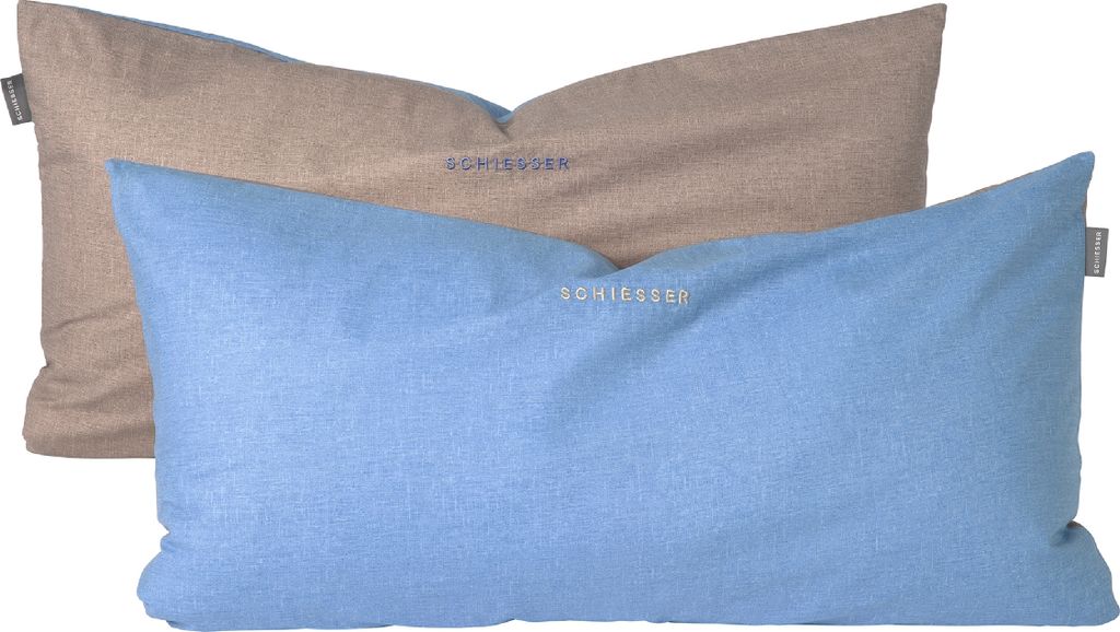 Schiesser Kissenhülle Doubleface im 2er Set | Renforcé | Produktbild 