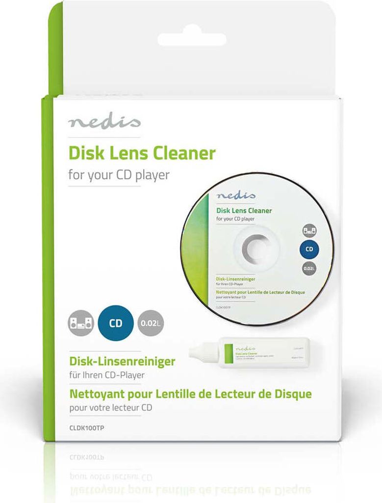CD Lens CleanerPłyn czyszczący | Płyta czyszcząca | 20 ml | Zdjęcie produktu 2