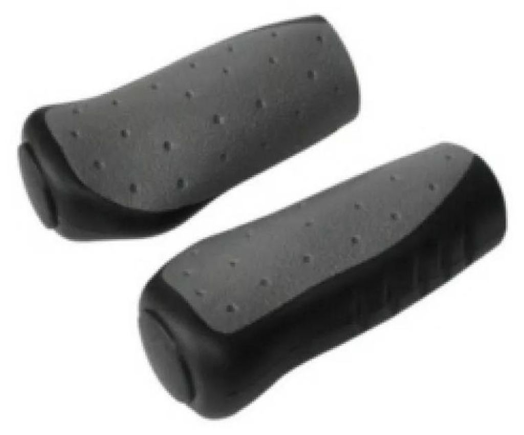 Griffe QT ERGO 92 / 92 mm Paar schwarz - grau