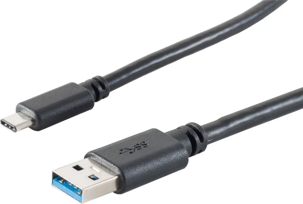Câble USB C 3 mètres pour Disque Dur et Smartphone - USB 3.1 Noir