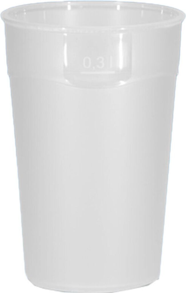 150 Mehrweg Trinkglas 0,3 l Polypropylen Royal gefrostet 300 ml Transparent