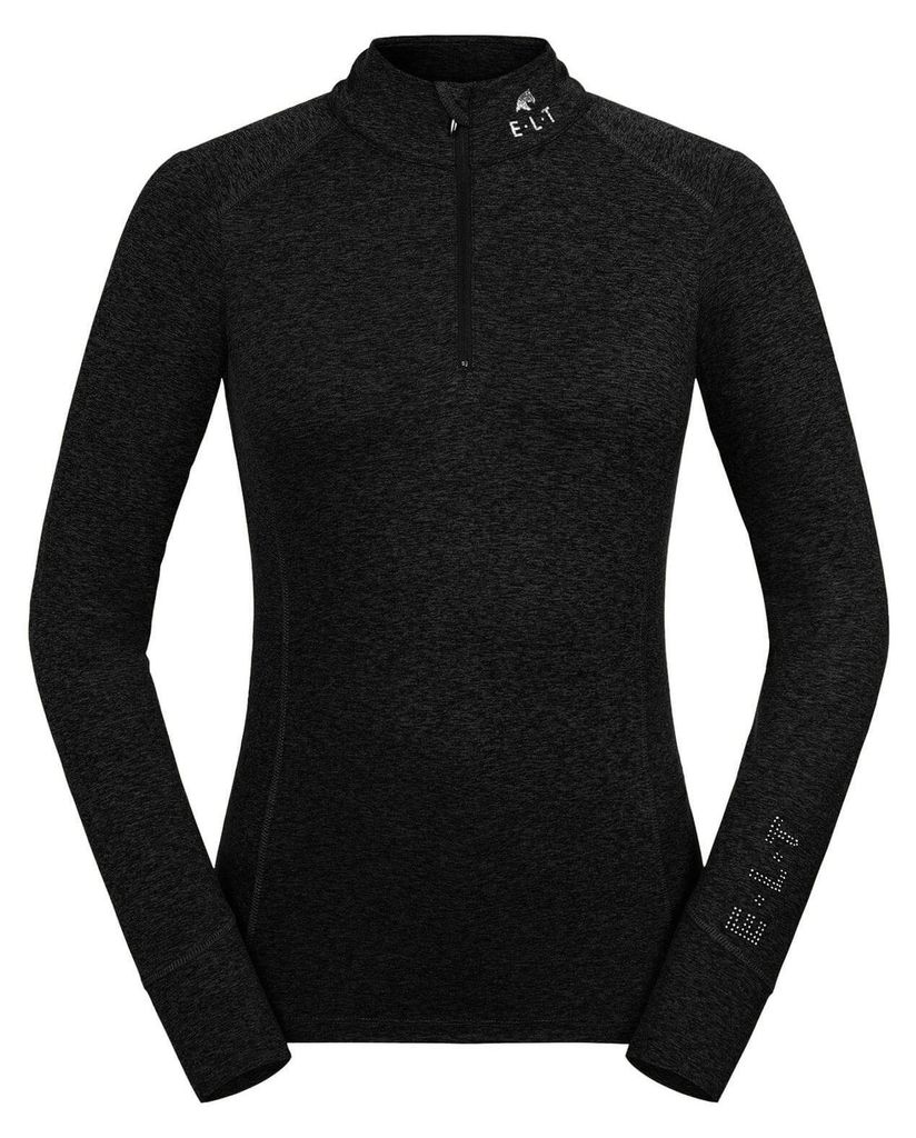 E.L.T Funktions-Zip-Shirt Milano Schwarz XL
