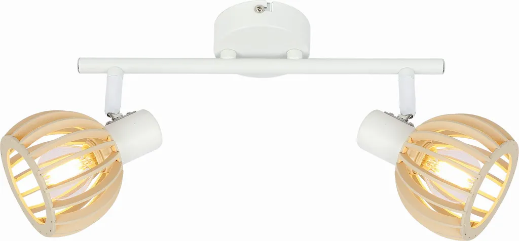 Plafonnier ATARRI Blanc en Métal : Éclairage Puissant et Durable