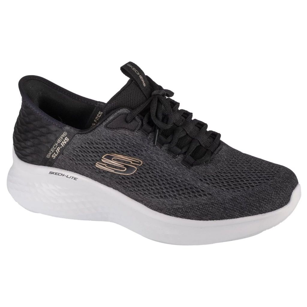 Skechers Sneakers 232466-BKGY in Black color size 45