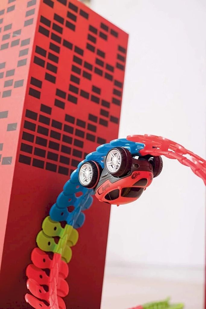 Smoby FleXtreme Starter-Set Autorennbahn - 184 bunte Produktbild 44