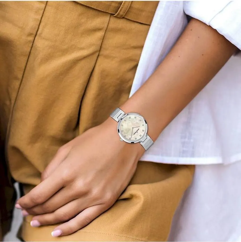 Jacques Lemans 1-2001C Milano: Orologio Business Donna Acciaio Inox