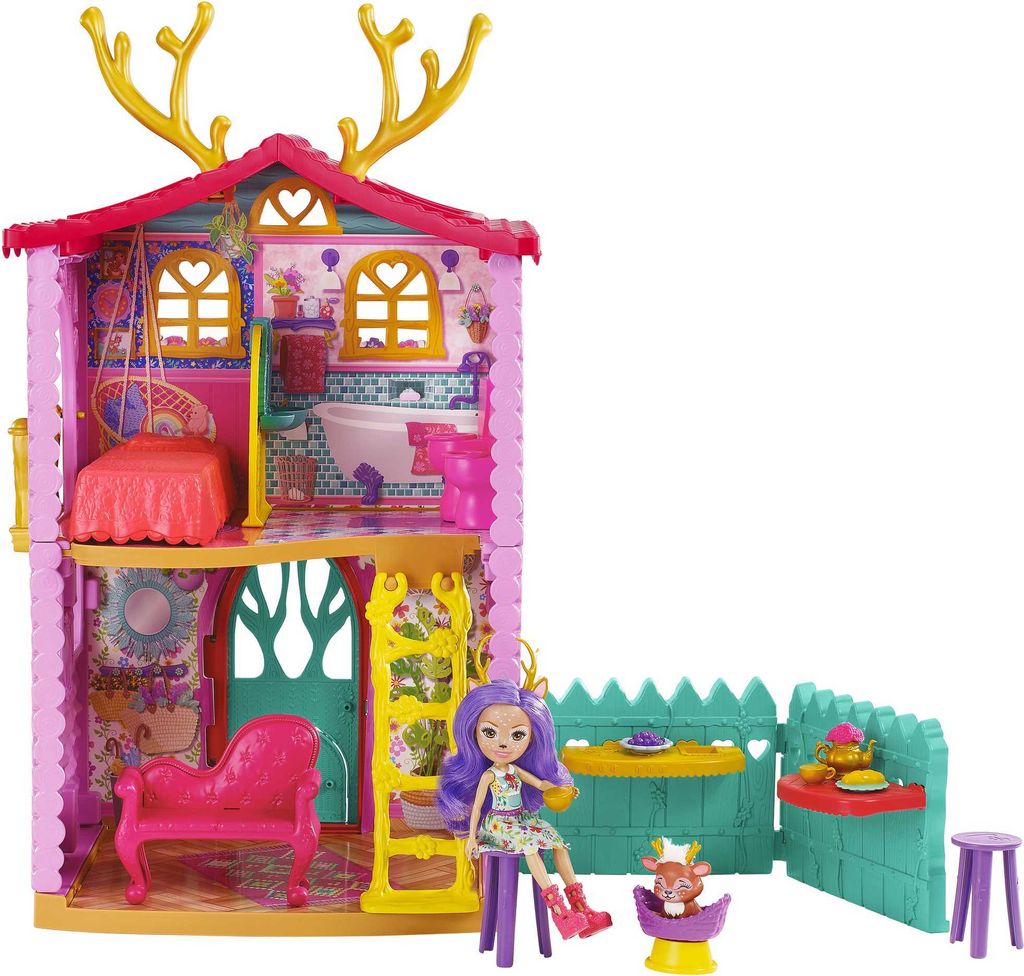 Enchantimals cervo playset con cerbiatto Danessa Deer e Immagine del prodotto 