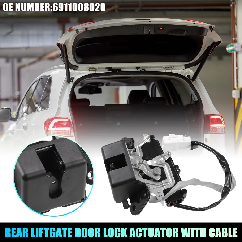 Verrou de Porte Arrière Robuste 6911008020 pour Toyota Sienna avec Câble OE