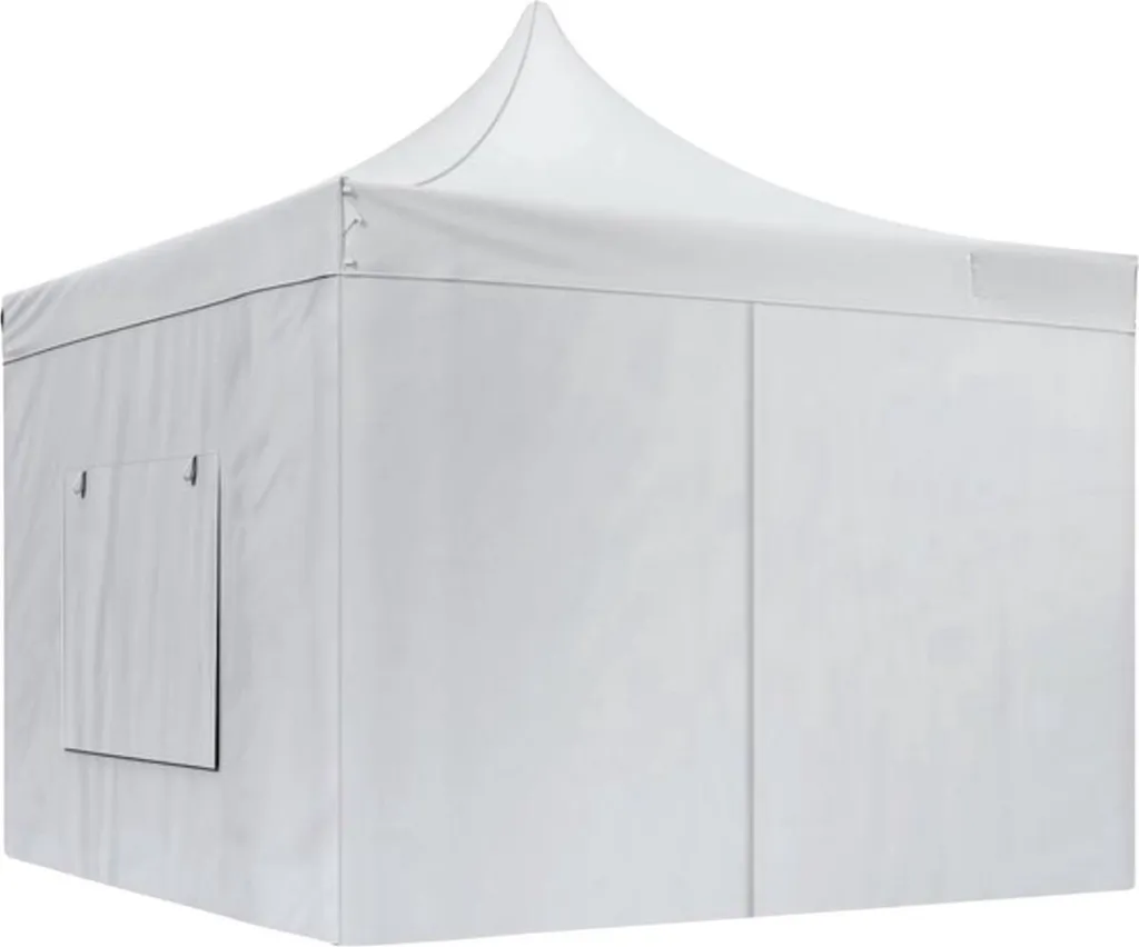 Tente de jardin 3x3m pour 6-8 personnes - Tonnelle de fête pliable Grise