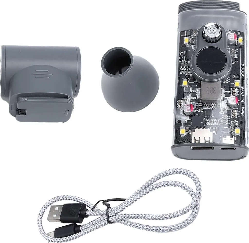 Mini ventilateur Jet Dry multifonction 30 vitesses et batterie 10000mAh
