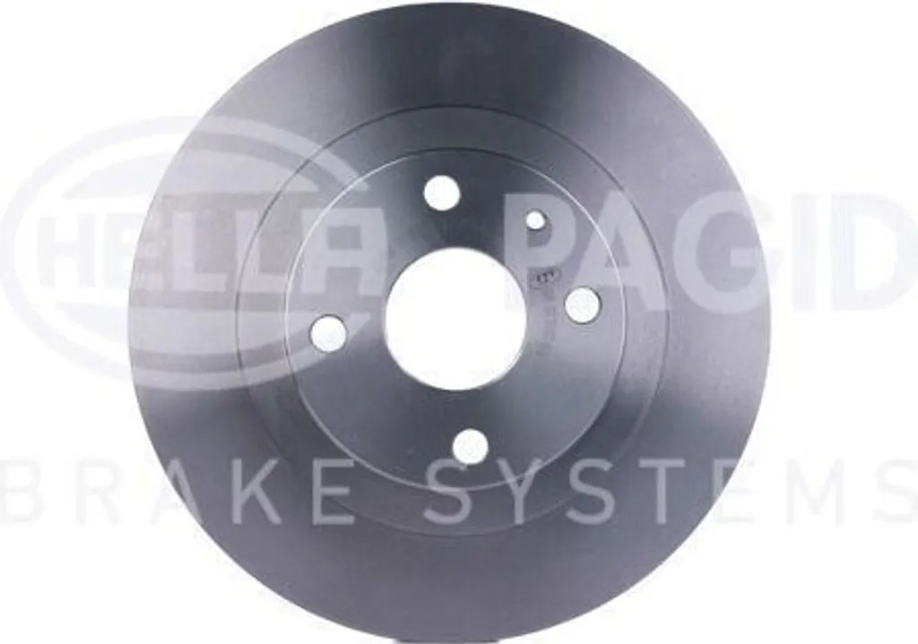 Disque de frein plein HELLA pour Mazda 323 série BJ référence B26Y26251L1
