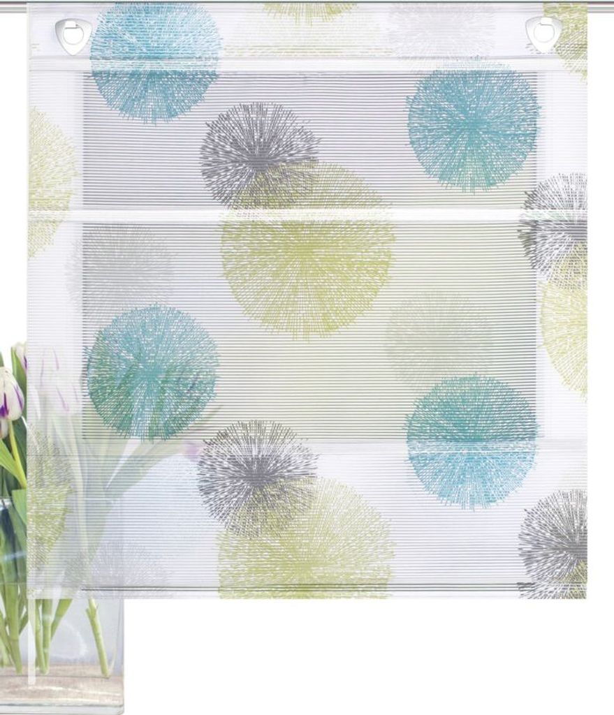 Magnetrollo 60x130 (BxH) Farbe Blau-Grün